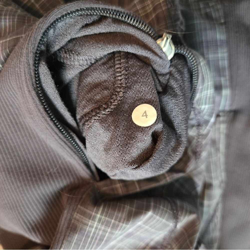 Lululemon Ahead of the Curve Jacket - Gray Plaid - Picture 11 of 11